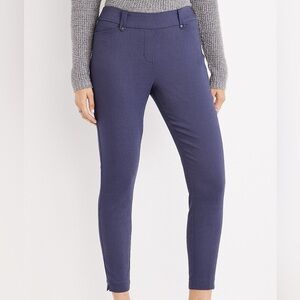 Maurices Pull On Bengaline Skinny Ankle Pant Dark Blue Size Medium